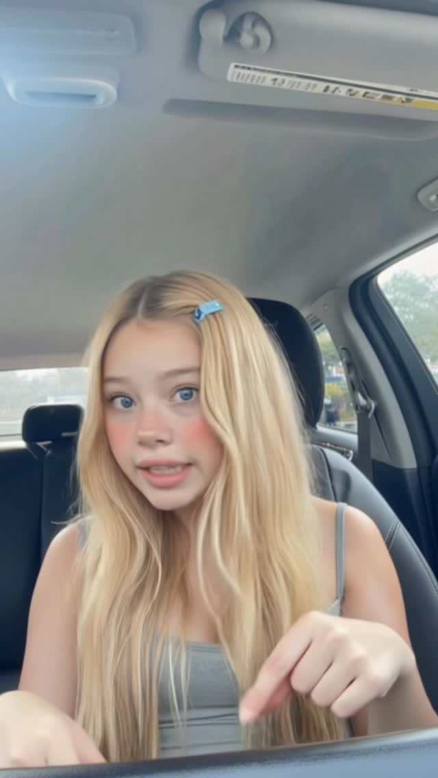 Blonde AI girlfriend content