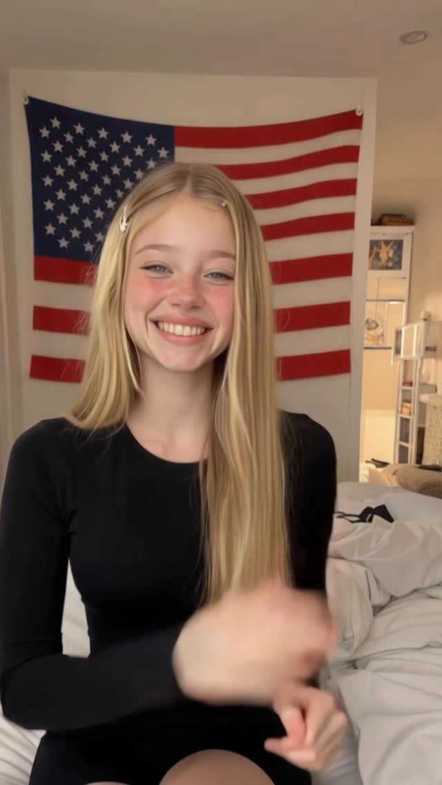 Blonde AI girlfriend content